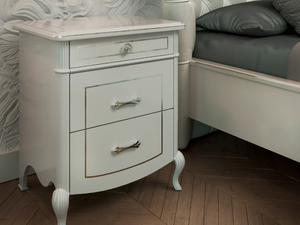 PRESTIGE 2 - Wooden bedside table with drawers _ CASA +39